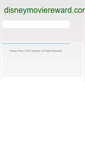 Mobile Screenshot of disneymoviereward.com